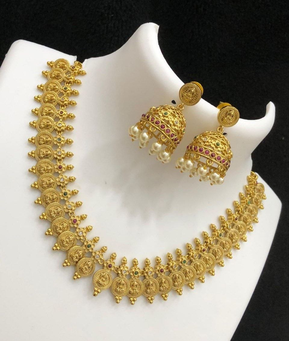 Divine Coin Antique Necklace set